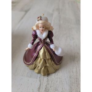 Hallmark holiday barbie 1996 ornament Xmas